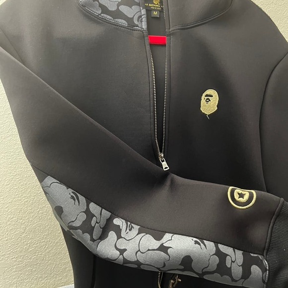 BAPE TRAVIS SCOTT NEOPRENE HOODIE 2015 RARE DSM M - Picture 6 of 13